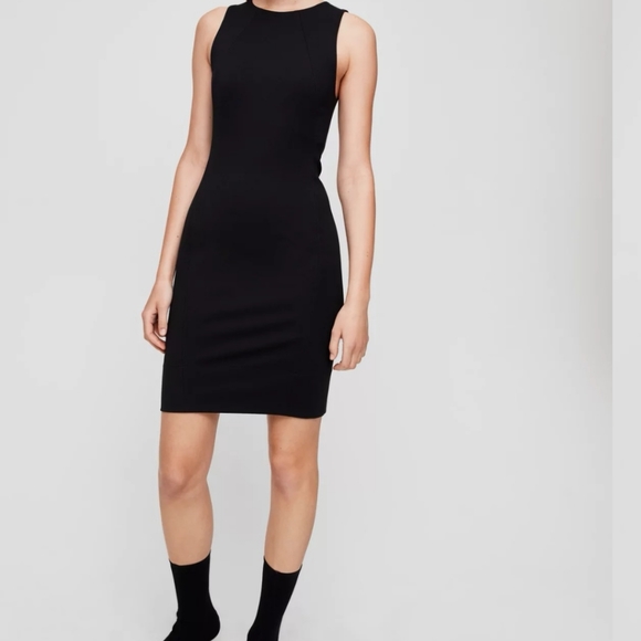 Aritzia babaton black Miguel dress size 4 - Picture 1 of 13